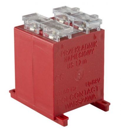Low voltage, voltage transformers US 1,2m type